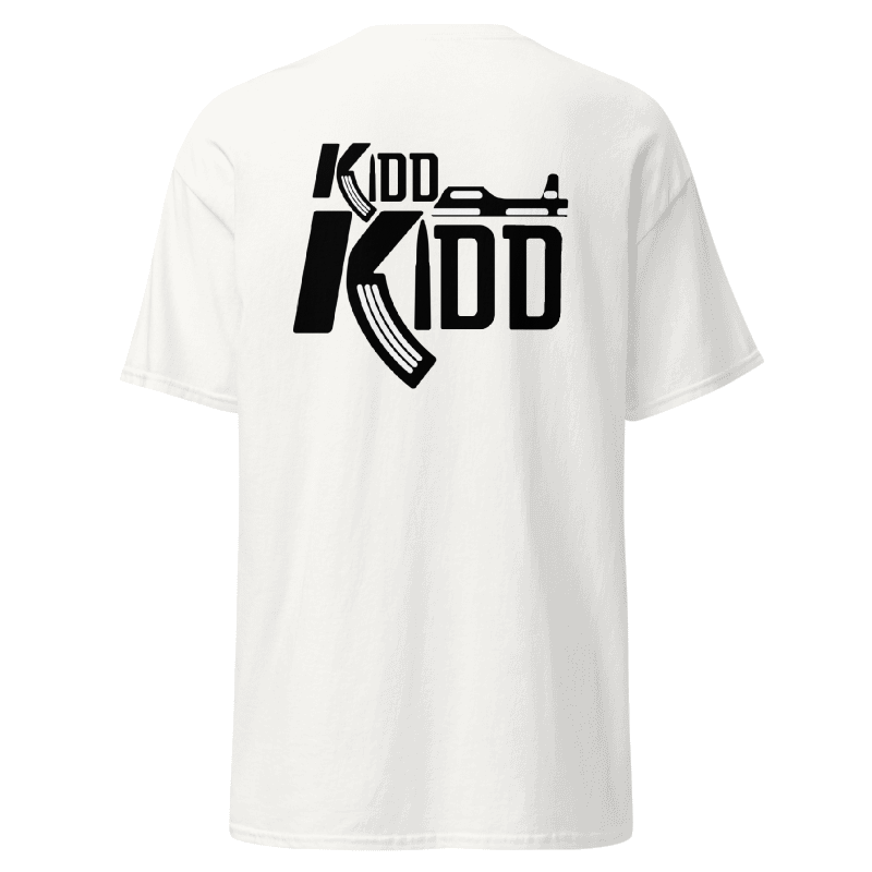 Kidd Kidd - T-Shirt White-Black Back