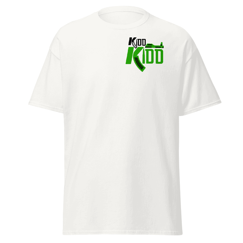 Kidd Kidd - T-Shirt White-Green Front