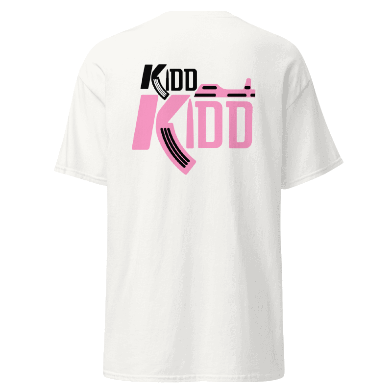 Kidd Kidd - T-Shirt White-Pink Back