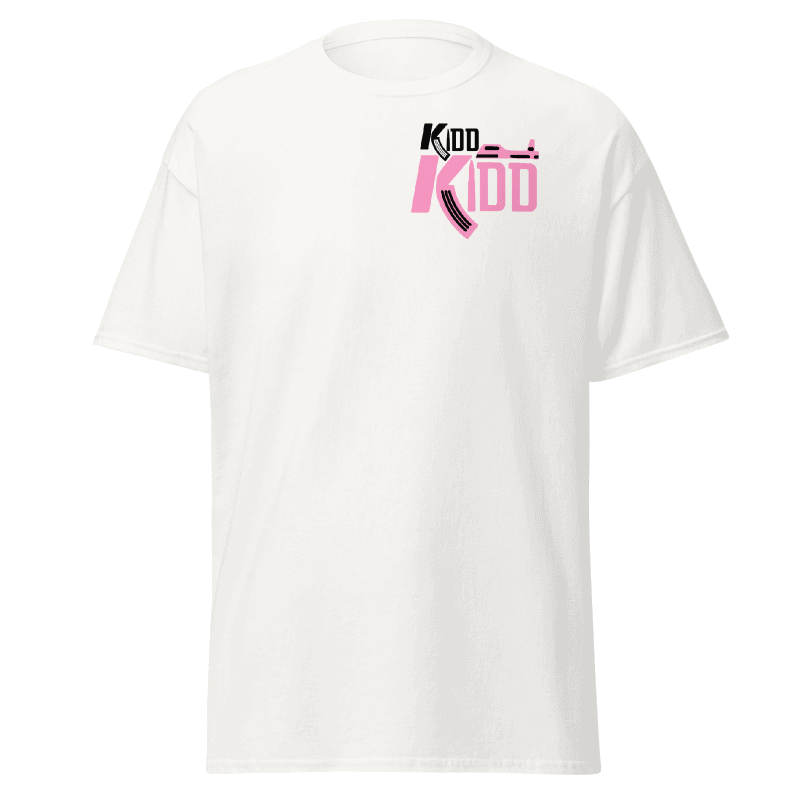 Kidd Kidd - T-Shirt White-Pink Front