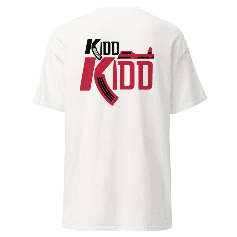 Kidd Kidd - T-Shirt White-Red Back