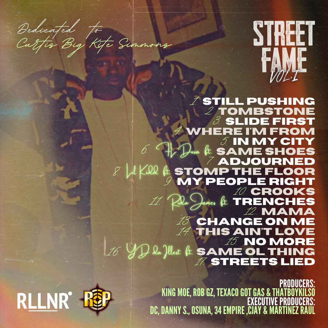 Kidd Kidd - Street Fame Tracklist