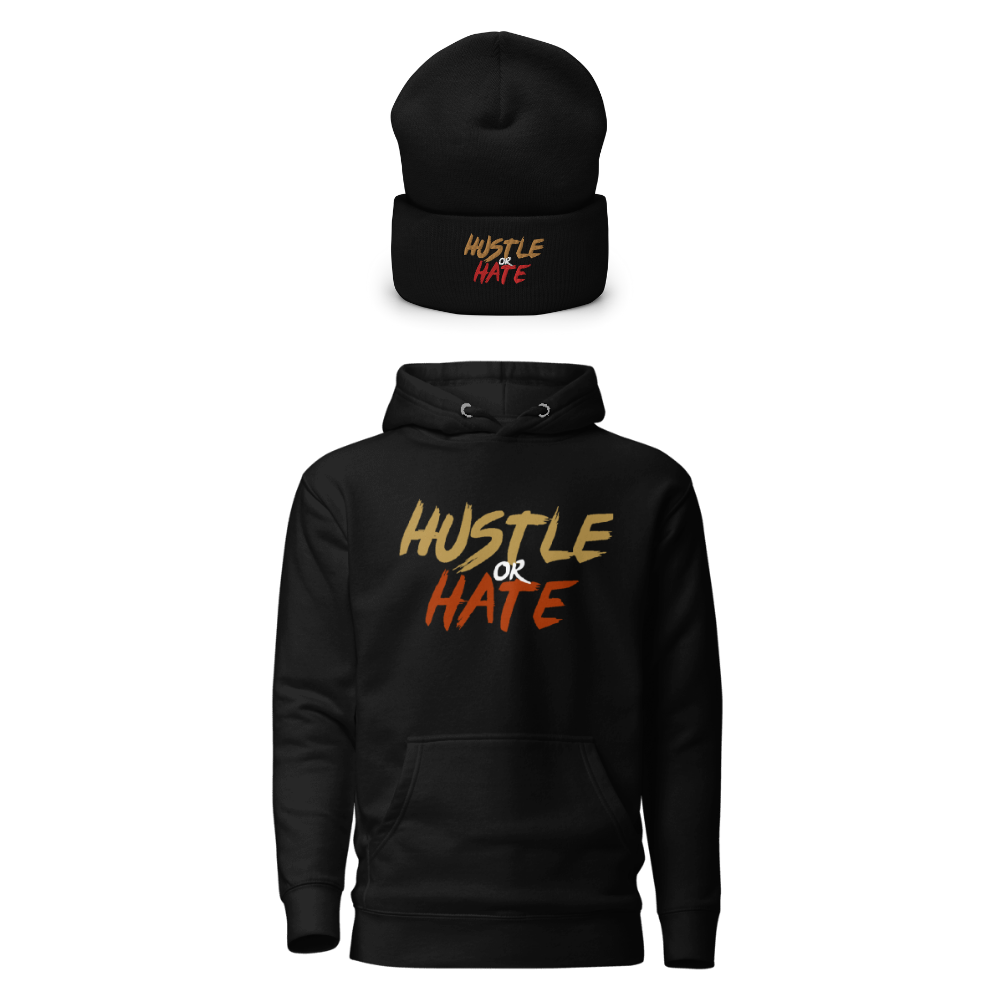 Hustle or Hate Black Winter Bundle
