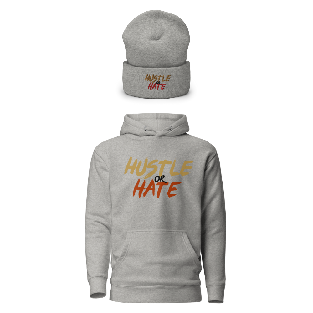 Hustle or Hate Grey Winter Bundle