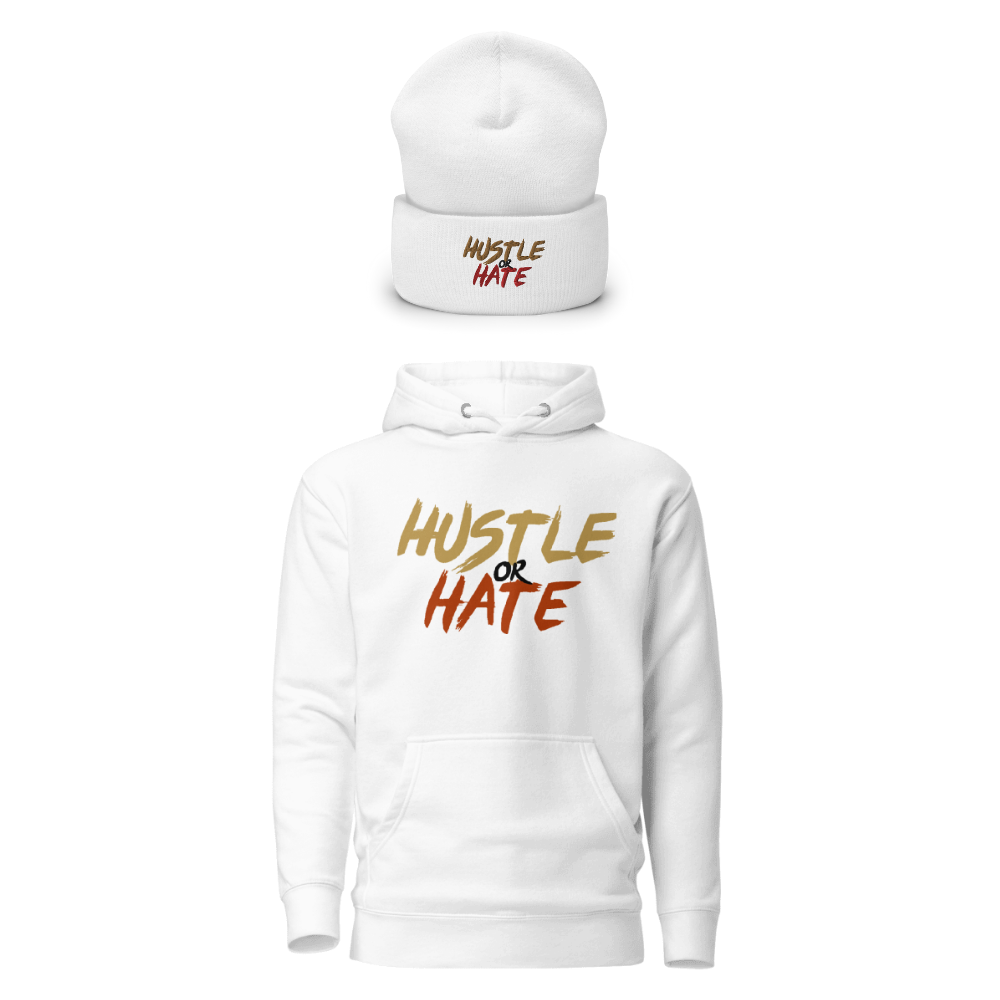 Hustle or Hate White Winter Bundle