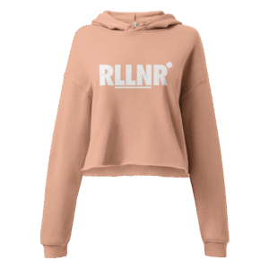 RLLNR Crop Hoodie Peach