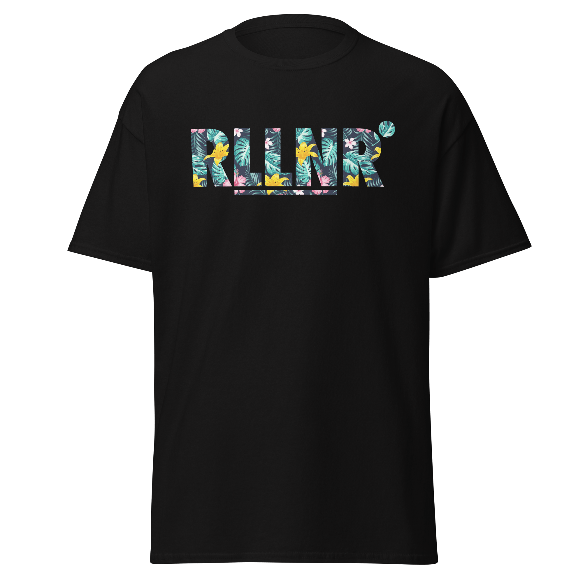 RLLNR Floral T-Shirt Black