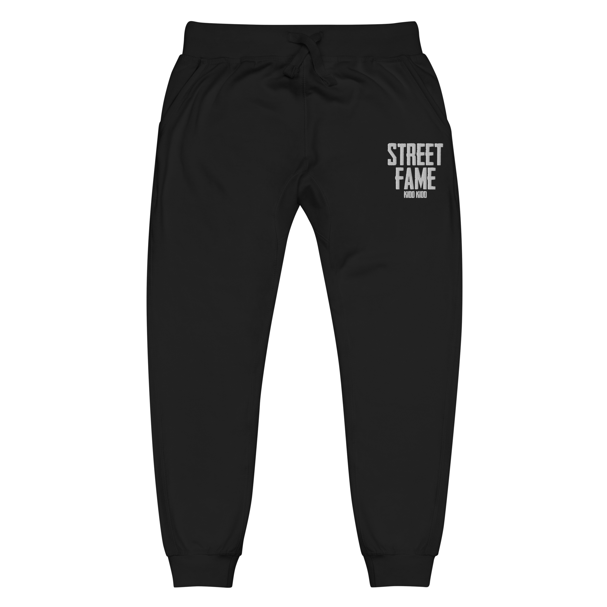 Street Fame Sweatpants Black